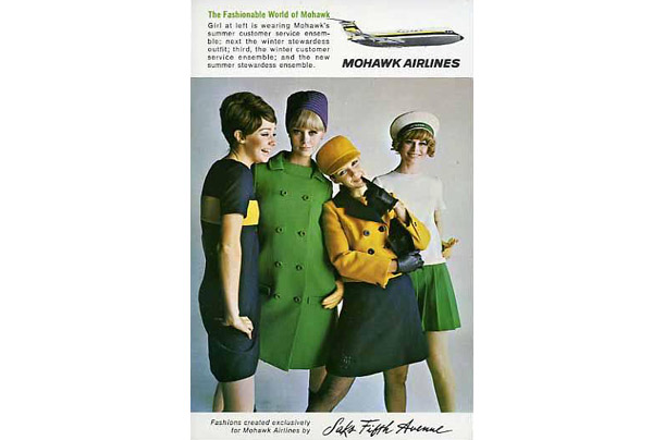On the Runway: A History of Flight Attendant Fashion