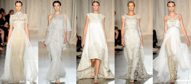 Blake Lively's Wedding Dress and Marchesa's Spring Summer Collection ...