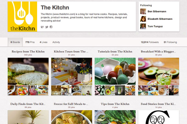 The Kitchn | Top 30 Users to Follow on Pinterest: Style, Art, Lifestyle,  Food, Tech | TIME.com