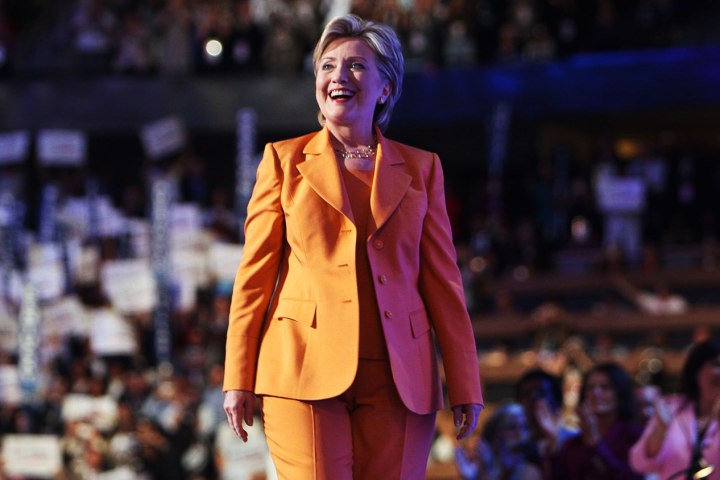Hillary Clinton's Patriotism Comes Full Circle in Red, White and Blue  Pantsuits