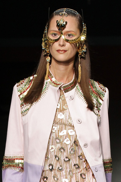 Facial Accessories | The 15 Most Ridiculous Trends from Fashion Month ...