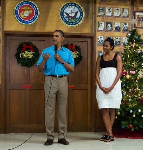 President Obama and Family Spend Holidays In Hawaii