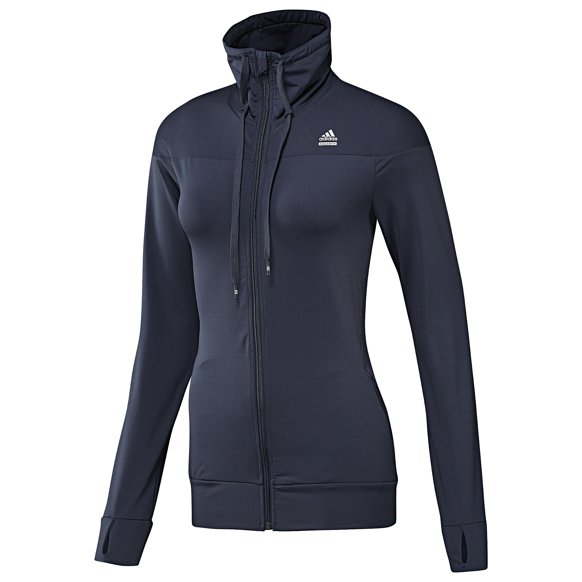 Adidas Women’s Techfit Cold Weather Full-Zip Jacket | Winter Workout ...