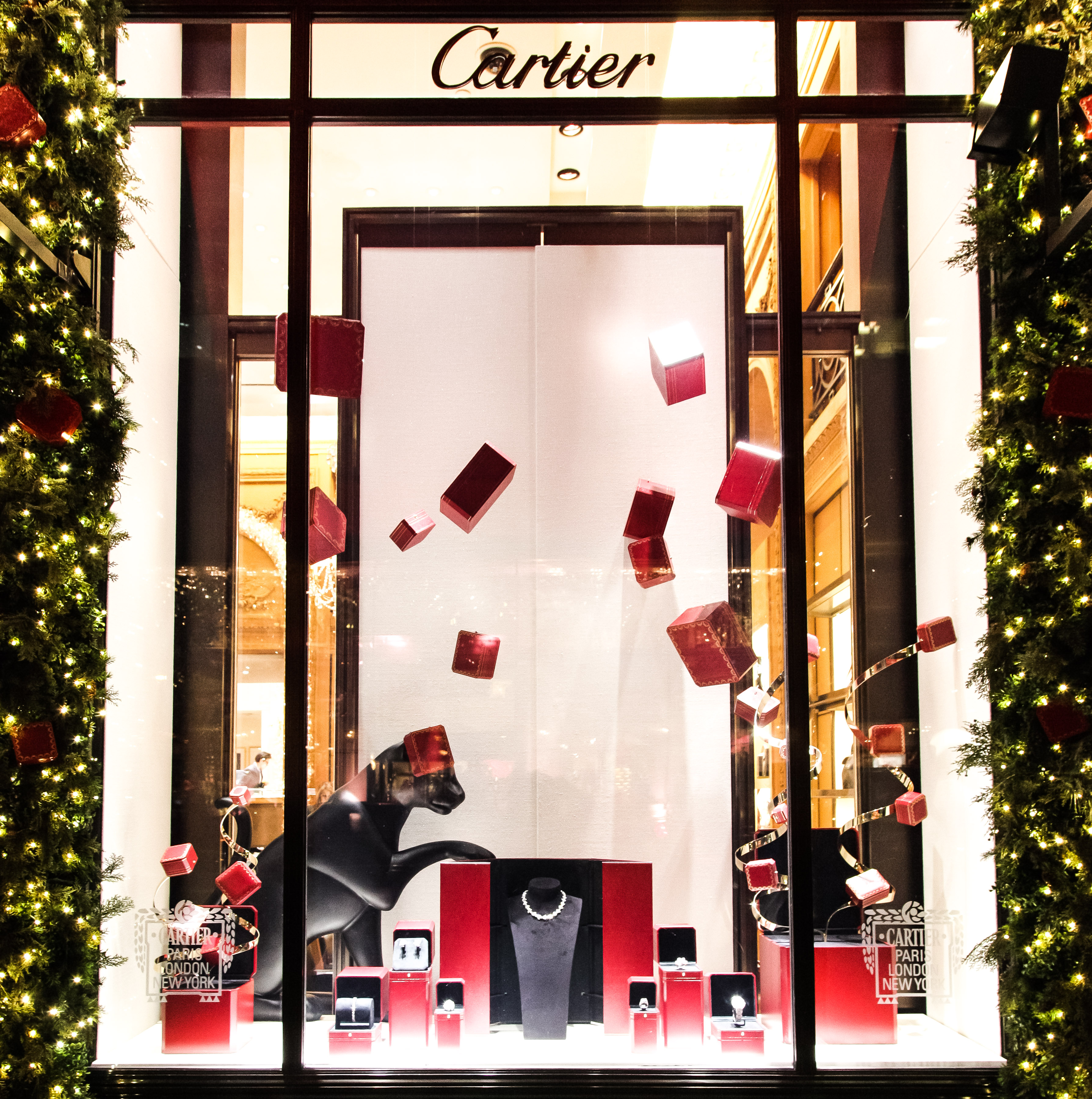 Cartier Window Dressing 13 Seasonal Store Displays TIME