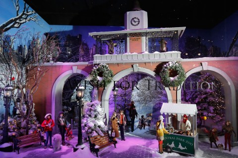 Lord & Taylor Flagship Holiday Window Unveiling