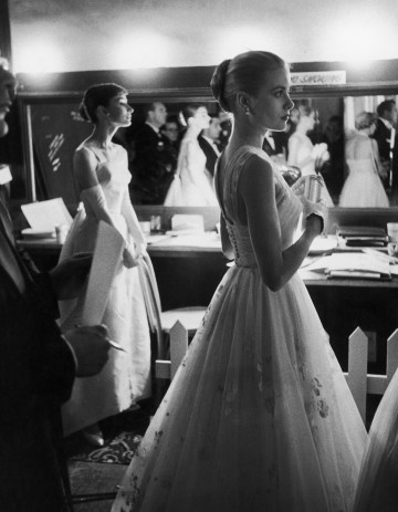 Audrey Hepburn and Grace Kelly 1956 Audrey Hepburn and Grace Kelly 1956