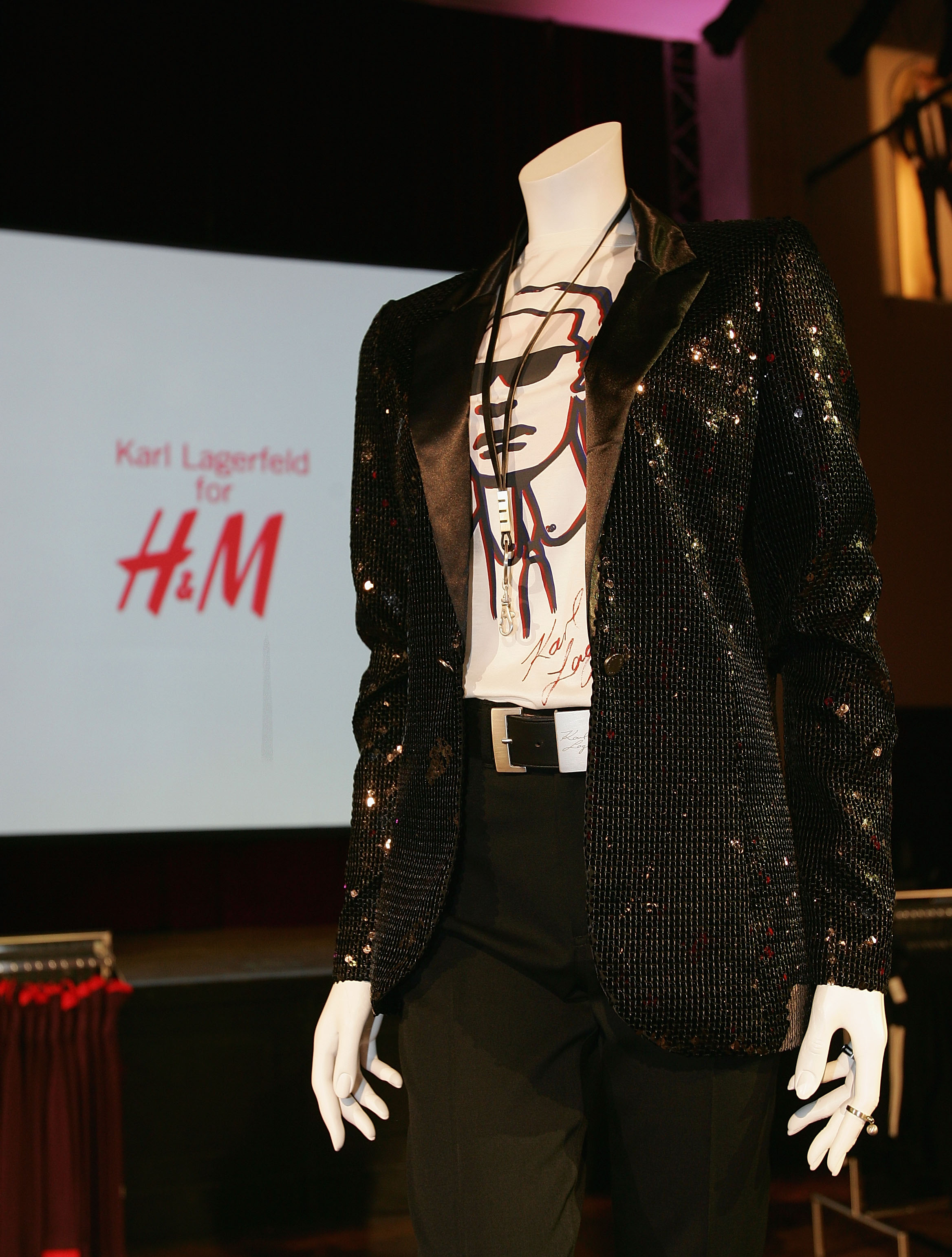 Karl lagerfeld shop and h&m