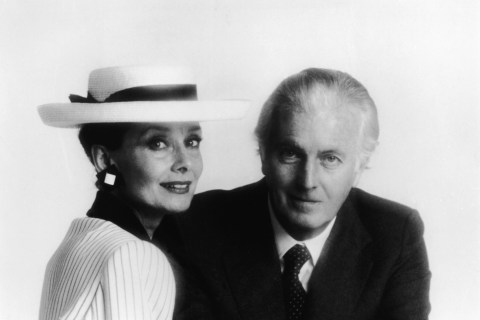 Portrait Of Audrey Hepburn & Hubert De Givenchy
