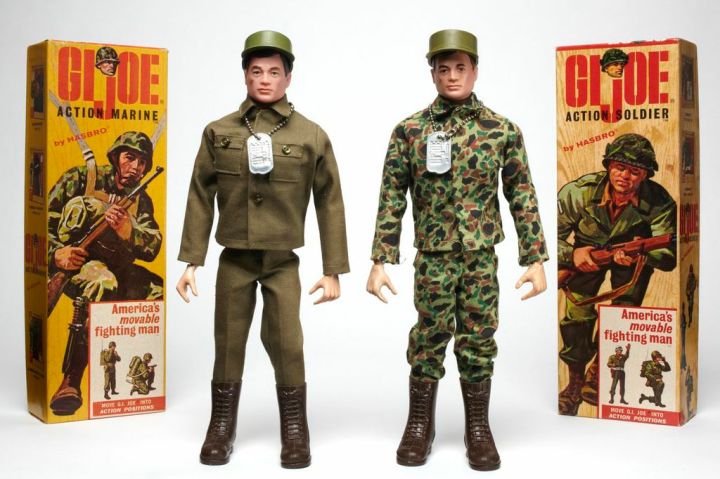GI Joe Action Marine and Action Soldier
