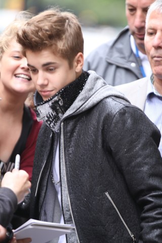 Justin Bieber Sighting In London - June 6, 2012
