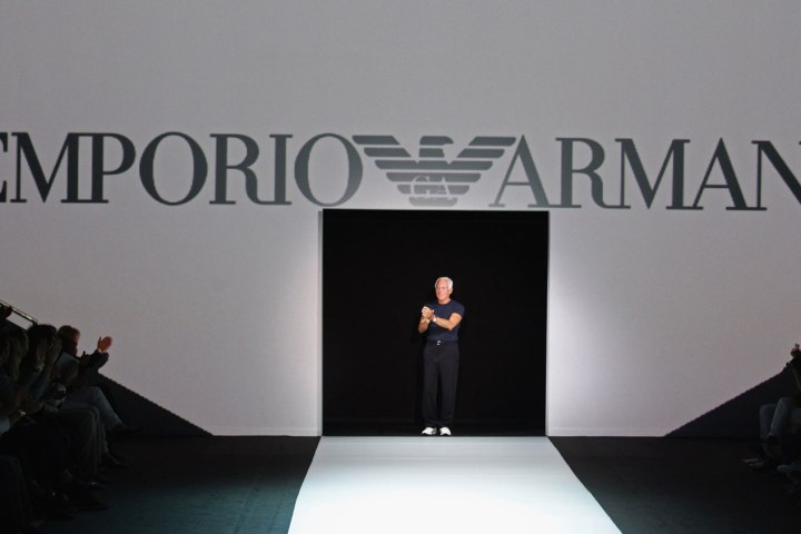 Giorgio Armani Is Bringing His Legendary Fashion Show To Dubai